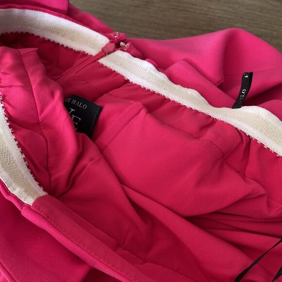 Black Halo Laurel Berman Allysandro Pink Sheath Strapless Dress size 10 - Picture 8 of 8